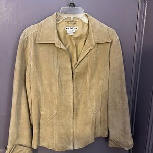Tan Women's suede Jacket